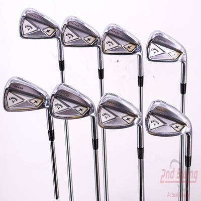 Callaway 2013 X Forged Iron Set 3-PW FST KBS Tour Steel Stiff Right Handed 38.5in