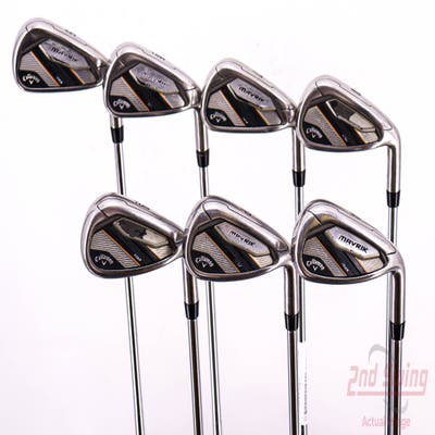 Callaway Mavrik Max Iron Set 5-PW AW FST KBS MAX 90 Steel Stiff Right Handed 38.0in