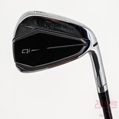 TaylorMade Qi Single Iron 6 Iron Mitsubishi MMT 65 Graphite Regular Right Handed 38.75in