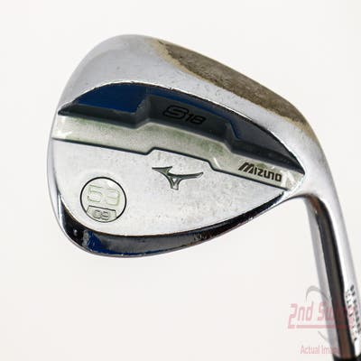 Mizuno S18 White Satin Wedge Lob LW 59° 9 Deg Bounce Nippon NS Pro Modus 3 105 Wdg Steel Wedge Flex Right Handed 35.0in