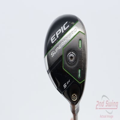 Callaway EPIC Super Hybrid 5 Hybrid 24° Aerotech SteelFiber fc75 Graphite Stiff Right Handed 39.75in