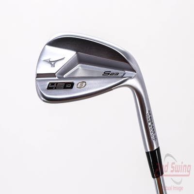 Mizuno S23 Satin Chrome Wedge Pitching Wedge PW 48° 10 Deg Bounce S Grind Project X 6.5 Steel X-Stiff Right Handed 36.0in