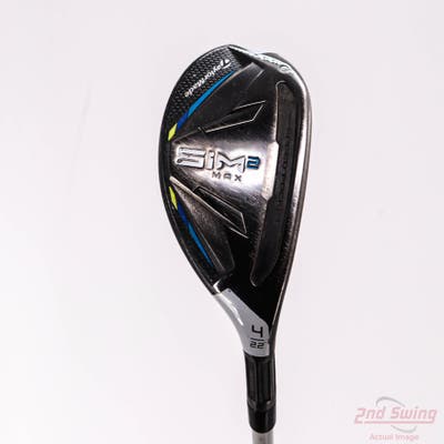 TaylorMade SIM2 MAX Rescue Hybrid 4 Hybrid 22° Aldila NV Ladies 45 Graphite Ladies Right Handed 39.5in