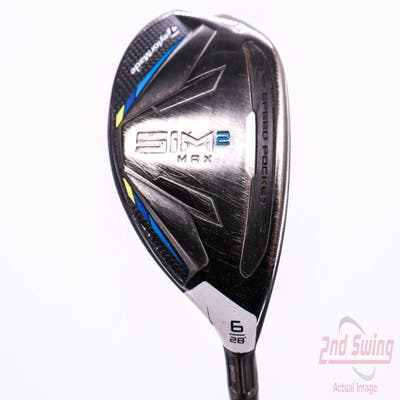 TaylorMade SIM2 MAX Rescue Hybrid 6 Hybrid 28° Aldila NV Ladies 45 Graphite Ladies Right Handed 38.5in