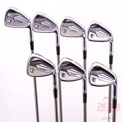 Mint Wilson Staff 2024 Staff Model CB Iron Set 4-PW Aerotech SteelFiber i80 Graphite Regular Right Handed 38.0in