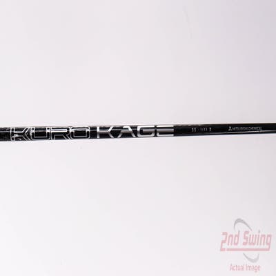 Used W/ Titleist Adapter Mitsubishi Rayon Kuro Kage Black DC TiNi SFW 55g Fairway Shaft Regular 41.5in