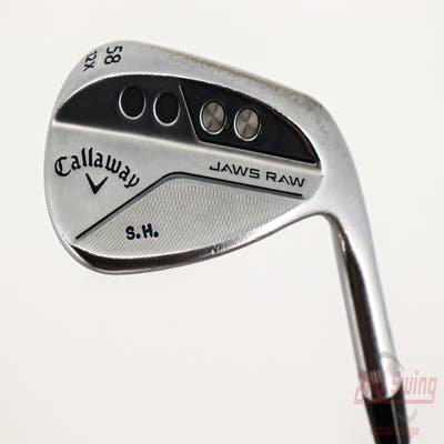 Callaway Jaws Raw Full Toe Chrome Wedge Lob LW 58° 12 Deg Bounce X Grind Nippon NS Pro 950GH Neo Steel Stiff Right Handed 35.0in