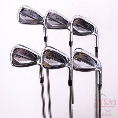 Titleist 2023 T350 Iron Set 6-PW AW Aerotech SteelFiber i110cw Graphite Stiff Right Handed 38.25in