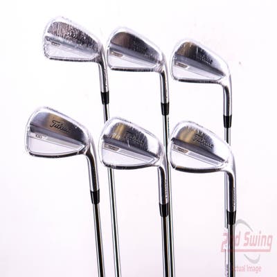 Mint Titleist 2023 T100 Iron Set 5-PW Dynamic Gold Tour Issue X100 Steel X-Stiff Right Handed 38.25in