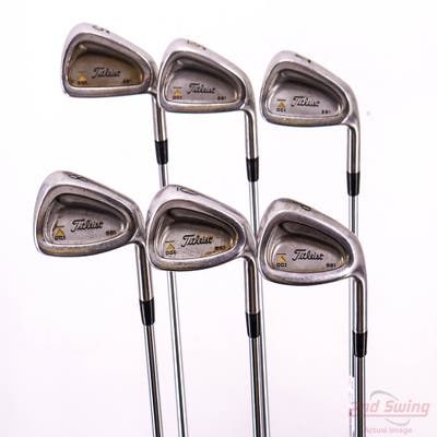 Titleist DCI 981 Iron Set 5-PW Project X Flighted 6.0 Steel Stiff Right Handed 38.75in