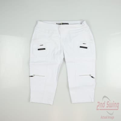 New Womens Jamie Sadock Pants 16 x White MSRP $110