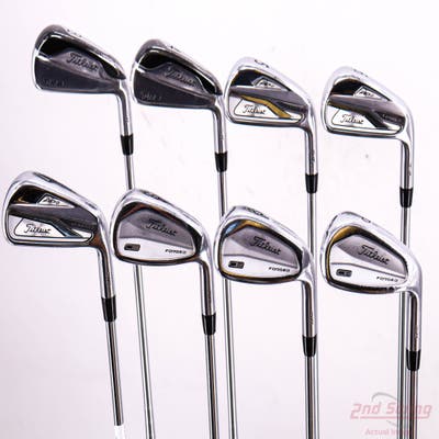 Titleist 718 CB Iron Set 3-PW True Temper AMT Black S300 Steel Stiff Right Handed 38.5in