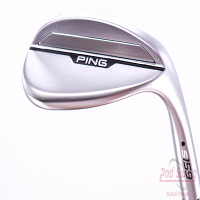 Ping s159 Chrome Wedge Lob LW 58° 8 Deg Bounce H Grind Ping Z-Z115 Steel Wedge Flex Right Handed Black Dot 35.5in