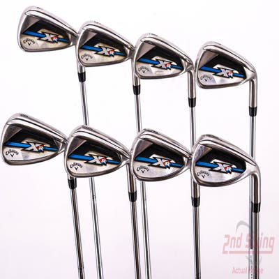 Callaway XR OS Iron Set 4-PW AW True Temper Dynamic Gold S300 Steel Stiff Right Handed 38.25in