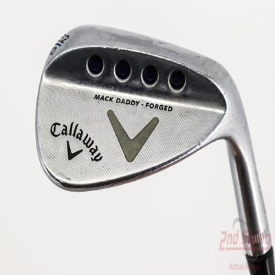 Callaway Mack Daddy Forged Chrome Wedge Gap GW 52° 10 Deg Bounce Dynamic Gold Tour Issue S400 Steel Stiff Right Handed 35.5in