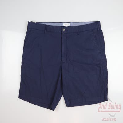 New Mens Peter Millar Shorts 40 Navy Blue MSRP $115