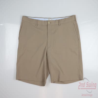 New Mens Peter Millar Shorts 40 Tan MSRP $105