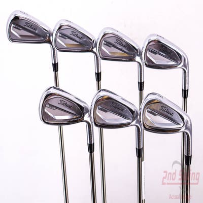 Titleist 2023 T350 Iron Set 5-PW GW UST Mamiya Recoil 65 F3 Graphite Regular Right Handed 38.5in