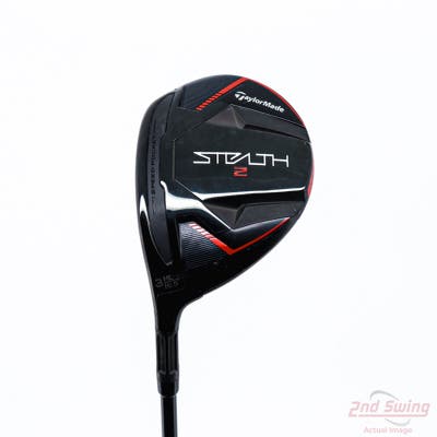 TaylorMade Stealth 2 Fairway Wood 3 Wood HL 16.5° Fujikura Ventus Red TR 5 Graphite Senior Left Handed 43.25in