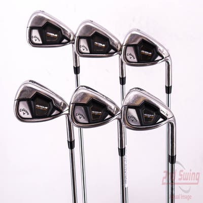 Callaway Rogue ST Max OS Iron Set 6-PW AW True Temper Elevate MPH 85 Steel Regular Right Handed 37.5in