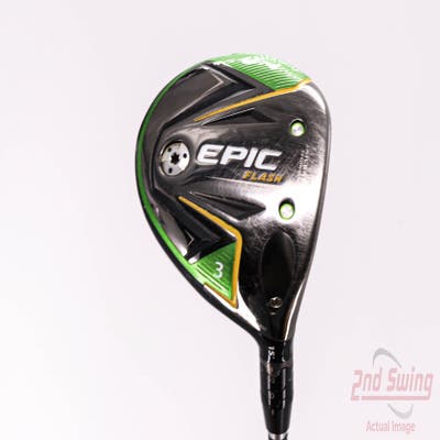 Callaway EPIC Flash Fairway Wood 3 Wood 3W 15° Project X EvenFlow Green 55 Graphite Stiff Right Handed 43.0in