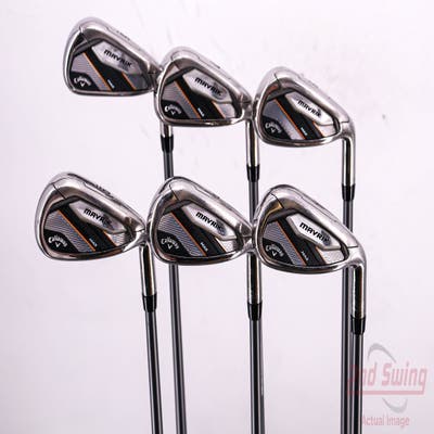 Callaway Mavrik Max Iron Set 6-PW GW Project X Catalyst 65 Graphite Regular Right Handed 37.75in