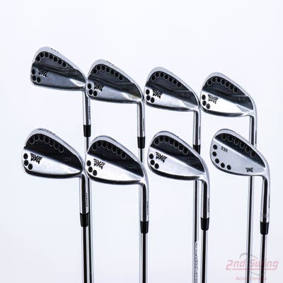 PXG 0311 Chrome Iron Set 5-PW GW SW FST KBS Tour-V Steel Stiff Right Handed 38.25in