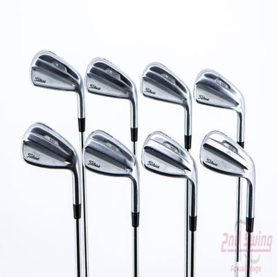 Titleist 2021 T100 Iron Set 4-PW AW Nippon 1150GH Tour Steel X-Stiff Right Handed 38.25in