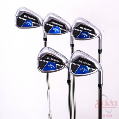 Callaway Big Bertha REVA Womens Iron Set 7-PW AW UST Mamiya Recoil ESX 450 F1 Graphite Ladies Right Handed 38.0in