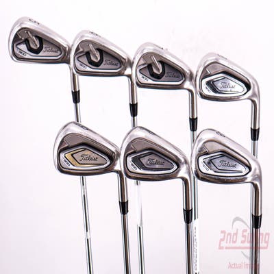 Titleist T300 Iron Set 5-PW AW True Temper AMT Red S300 Steel Stiff Right Handed 38.0in