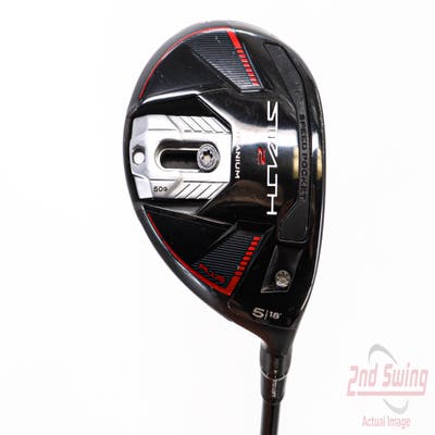 TaylorMade Stealth 2 Plus Fairway Wood 5 Wood 5W 18° Mitsubishi Kai'li Red 75 Graphite Stiff Right Handed 42.5in