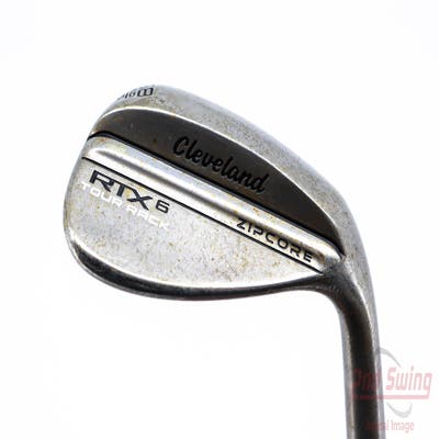 Cleveland RTX 6 ZipCore Tour Rack Raw Wedge Lob LW 58° 10 Deg Bounce FST KBS Tour 125 Steel Stiff+ Right Handed 35.0in