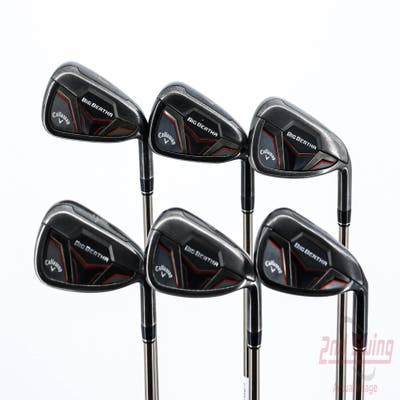 Callaway 2019 Big Bertha Iron Set 6-PW AW UST Mamiya Recoil ZT9 F3 Graphite Regular Right Handed 38.0in