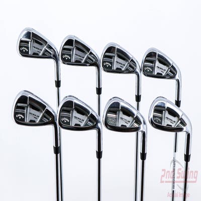 Callaway Rogue Pro Iron Set 4-PW AW True Temper XP 105 Stepless Steel Stiff Right Handed 38.0in