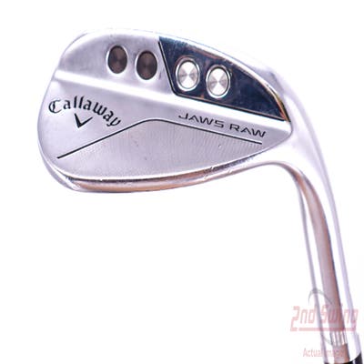 Callaway Jaws Raw Chrome Wedge Sand SW 56° 10 Deg Bounce S Grind Dynamic Gold Spinner TI Steel Wedge Flex Right Handed 35.25in