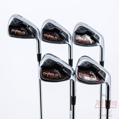 Callaway Diablo Forged Iron Set 6-PW Stock Steel Shaft Steel Stiff Right Handed 37.5in