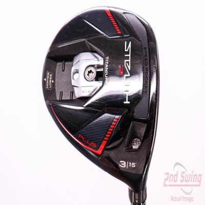 TaylorMade Stealth 2 Plus Fairway Wood 3 Wood 3W 15° Fujikura Ventus Blue VC 7 Graphite Stiff Right Handed 43.5in