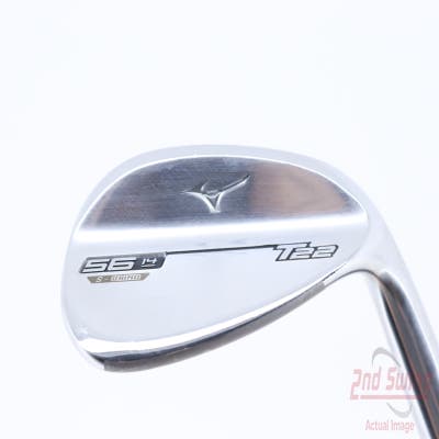 Mizuno T22 Satin Chrome Wedge Sand SW 56° 14 Deg Bounce S Grind Dynamic Gold Tour Issue S400 Steel Stiff Right Handed 35.5in