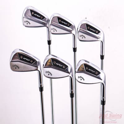 Callaway Apex CB 24/Apex Pro 24 Combo Iron Set 5-PW Stock Steel Shaft Steel Stiff Right Handed 38.5in