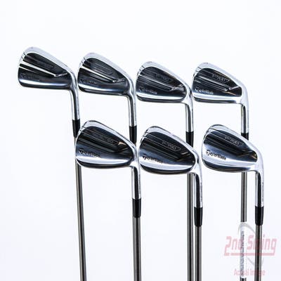 TaylorMade 2019 P790 Iron Set 4-PW Aerotech SteelFiber fc90cw Graphite Regular Right Handed 39.0in