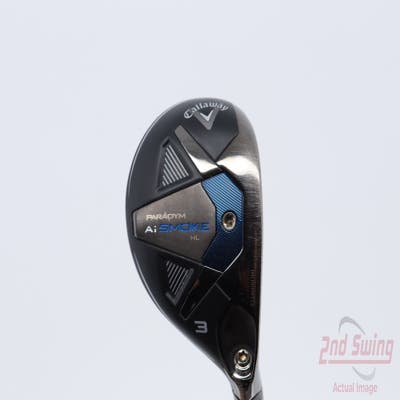 Callaway Paradym Ai Smoke HL Hybrid 3 Hybrid 18° Project X Cypher 2.0 60 Graphite Stiff Right Handed 41.25in