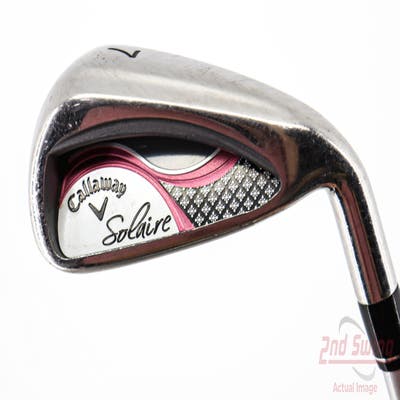 Callaway Solaire Single Iron 7 Iron Stock Graphite Shaft Graphite Ladies Right Handed 36.25in