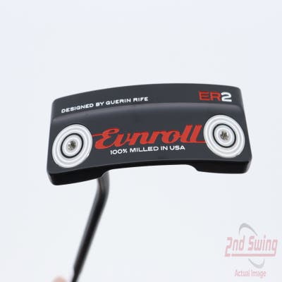 Mint Evnroll Neo Classics ER2 Black Putter Steel Left Handed 35.0in