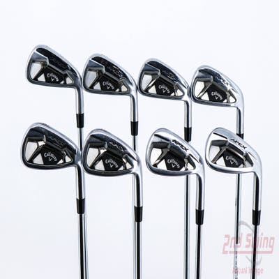 Callaway Apex 21 Iron Set 4-PW AW FST KBS S-Taper Steel Stiff Right Handed 39.0in