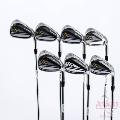 Mint TaylorMade Rocketbladez Iron Set 4-PW TM RocketFuel Steel Regular Right Handed 38.5in