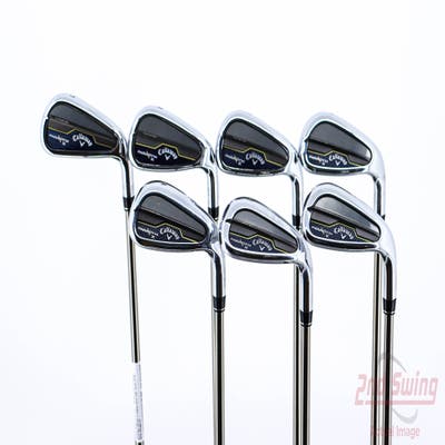 Callaway Paradym X Iron Set 7-PW AW GW SW UST Mamiya Recoil Dart ESX 460 F2 Graphite Senior Right Handed 36.5in