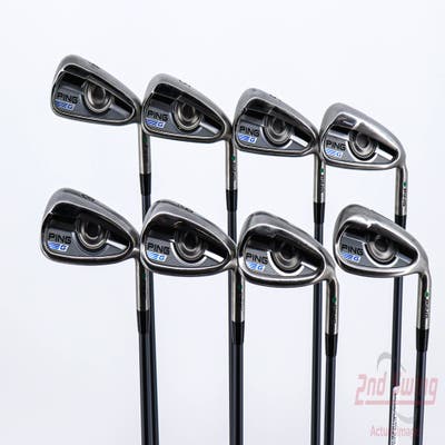 Ping 2016 G Iron Set 4-PW AW CFS 70 Graphite Graphite Regular Right Handed Green Dot 38.0in