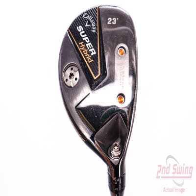 Callaway Super Hybrid 4 Hybrid 23° Stock Graphite Shaft Graphite Stiff Right Handed 40.5in