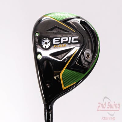 Callaway EPIC Flash Sub Zero Driver 9° PX HZRDUS Smoke Black RDX 70 Graphite Stiff Left Handed 45.5in