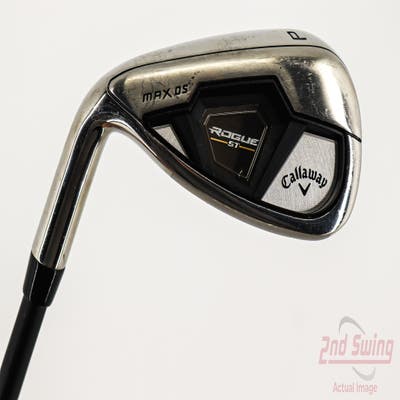 Callaway Rogue ST Max OS Single Iron Pitching Wedge PW Project X Cypher 50 Graphite Senior Left Handed 37.0in